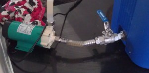 Michael's pump for recirculation