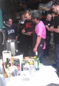 Checking out chillies